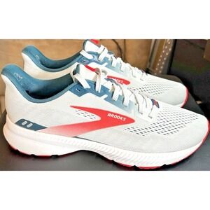 Brooks Launch 8 Women's 9B Running Shoes Ice Flow/Navy/Pink Athletic Sneakers